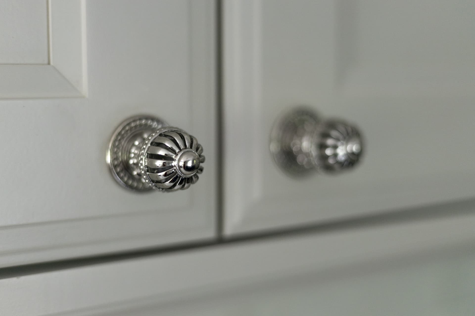 Cabinet hardware, chosen by hand